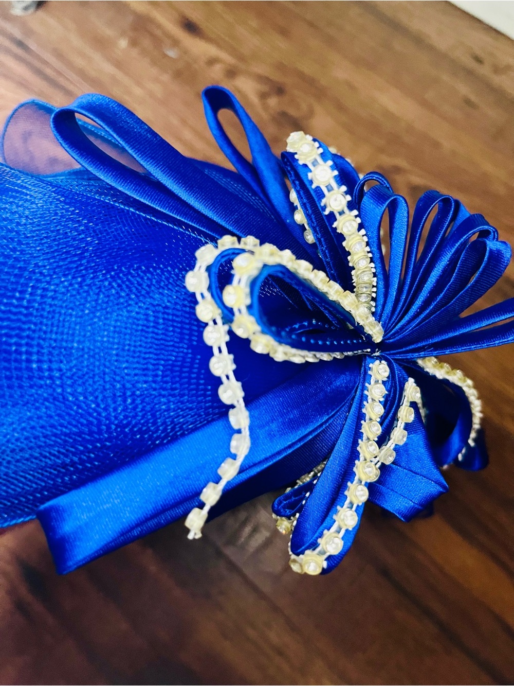 bmj studio Blue Women's Hat - Picture 7 of 8